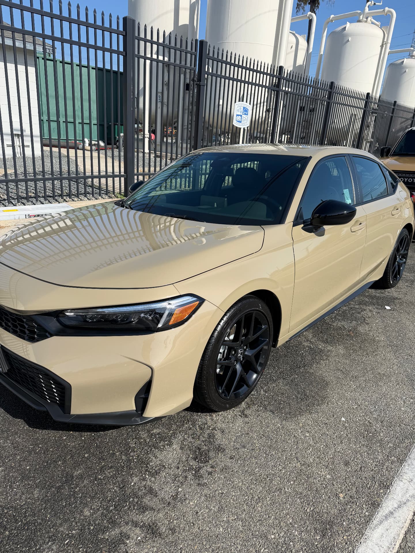 Honda Civic exterior detail
